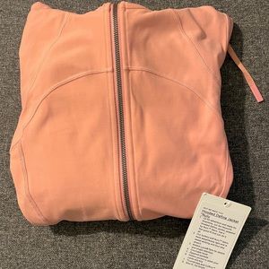 NWT Lululemon define jacket hooded pink puff 6